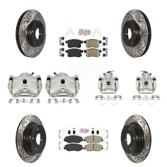 Transit Auto KCD-101235N Disc Brake Kit for 2008-2012 Honda Accord - Front and Rear product image