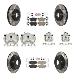 Transit Auto KCD-101236N Disc Brake Kit for 2008-2012 Honda Accord - Front and Rear product image