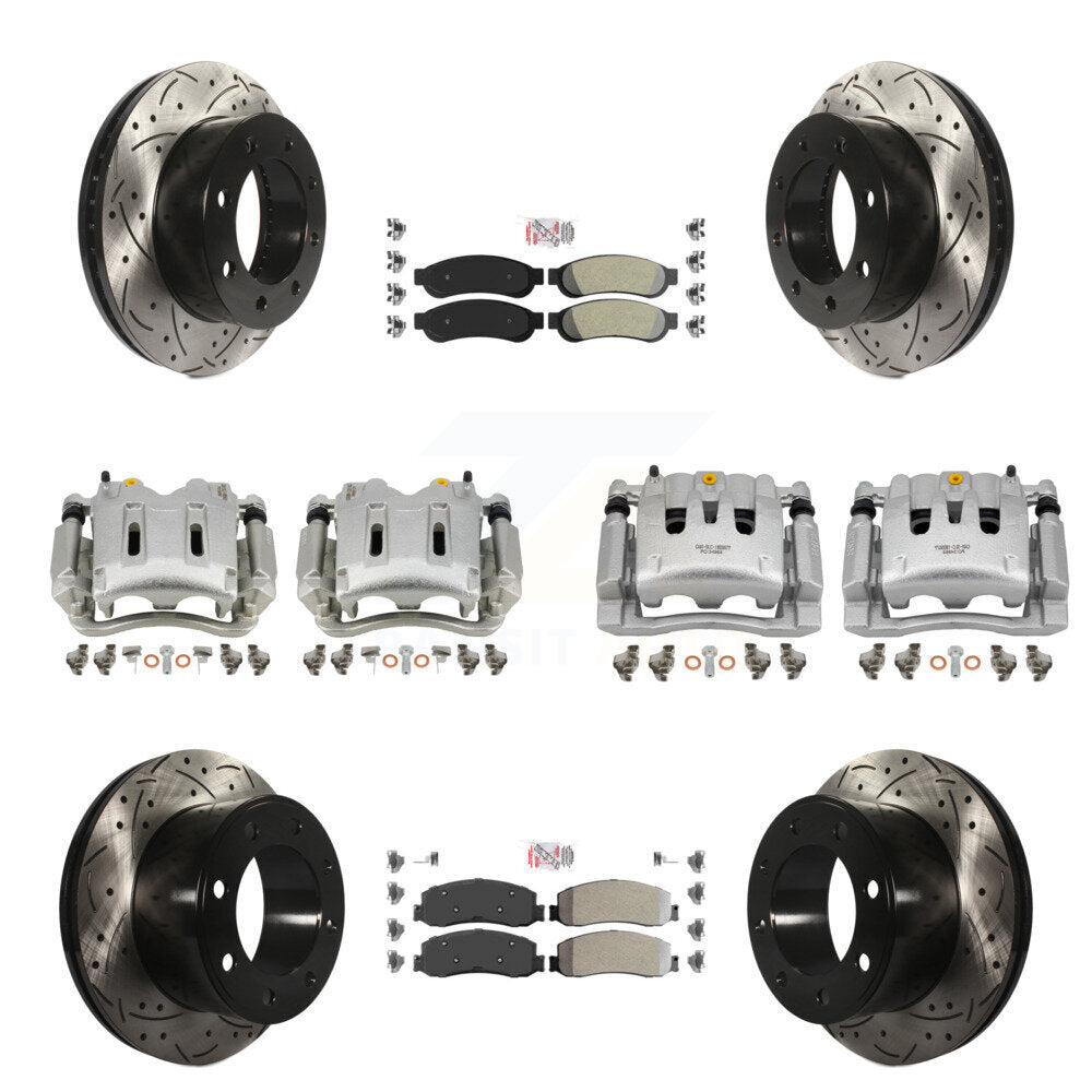 Transit Auto KCD-101241N Disc Brake Kit for 2009-2011 Ford F-250 Super Duty, Ford F-350 Super Duty - Front and Rear product image