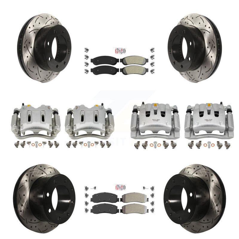 Transit Auto KCD-101241N Disc Brake Kit for 2009-2011 Ford F-250 Super Duty, Ford F-350 Super Duty - Front and Rear product image