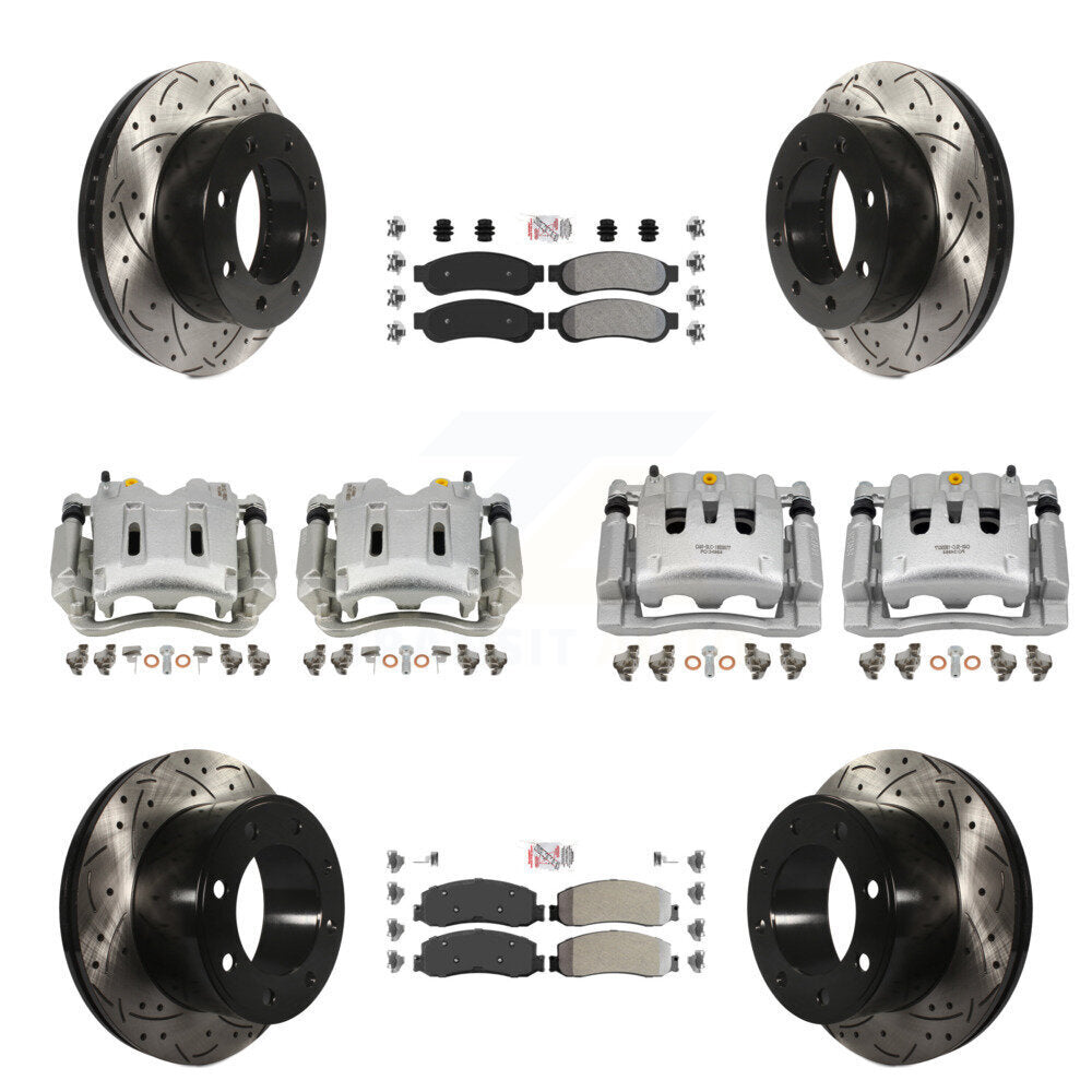 Transit Auto KCD-101242N Disc Brake Kit for 2009-2011 Ford F-250 Super Duty, Ford F-350 Super Duty - Front and Rear product image