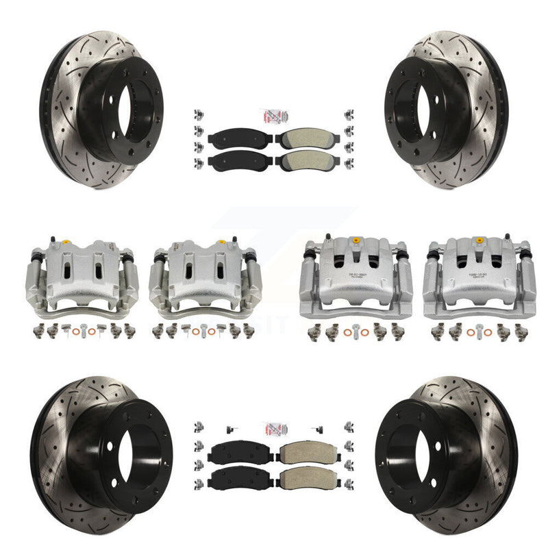 Transit Auto KCD-101243N Disc Brake Kit for 2010-2012 Ford F-250 Super Duty, Ford F-350 Super Duty - Front and Rear product image