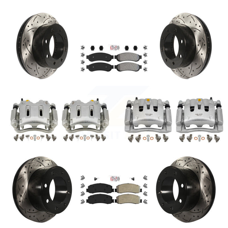 Transit Auto KCD-101244N Disc Brake Kit for 2010-2012 Ford F-250 Super Duty, Ford F-350 Super Duty - Front and Rear product image