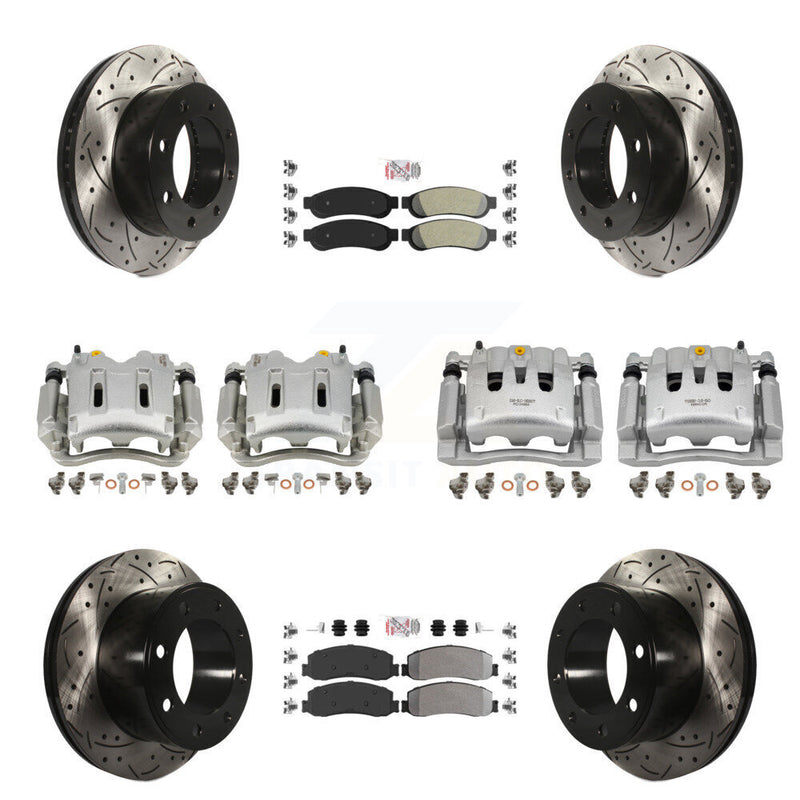 Transit Auto KCD-101247N Disc Brake Kit for 2009-2011 Ford F-250 Super Duty, Ford F-350 Super Duty - Front and Rear product image