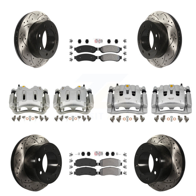 Transit Auto KCD-101248N Disc Brake Kit for 2009-2011 Ford F-250 Super Duty, Ford F-350 Super Duty - Front and Rear product image