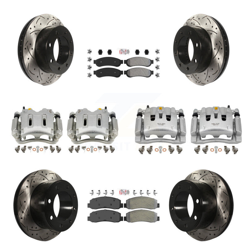 Transit Auto KCD-101250N Disc Brake Kit for 2008-2009 Ford F-250 Super Duty - Front and Rear product image