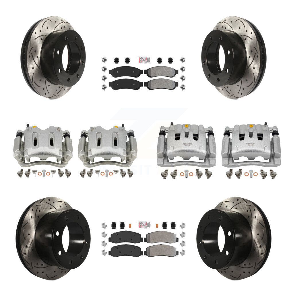 Transit Auto KCD-101252N Disc Brake Kit for 2008-2009 Ford F-250 Super Duty - Front and Rear product image