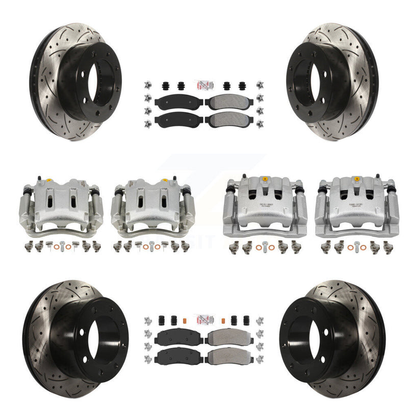 Transit Auto KCD-101252N Disc Brake Kit for 2008-2009 Ford F-250 Super Duty - Front and Rear product image