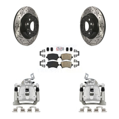 Transit Auto KCD-101253N Disc Brake Kit for 2009-2012 Volkswagen CC, Volkswagen Passat - Rear product image