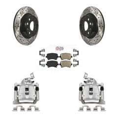 Transit Auto KCD-101254N Disc Brake Kit for 2009-2012 Volkswagen CC, Volkswagen Passat - Rear product image