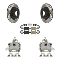 Transit Auto KCD-101267N Disc Brake Kit for 2006-2009 Volkswagen GTI, Audi A3 Quattro - Rear product image