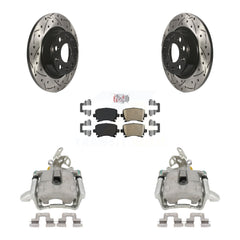Transit Auto KCD-101268N Disc Brake Kit for 2006-2009 Volkswagen GTI, Audi A3 Quattro - Rear product image