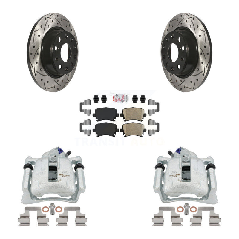 Transit Auto KCD-101271N Disc Brake Kit for 2009-2011 Volkswagen CC, Volkswagen Tiguan - Rear product image