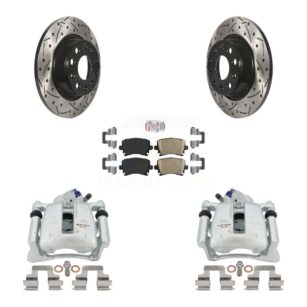 Transit Auto KCD-101272N Disc Brake Kit for 2009-2011 Volkswagen CC, Volkswagen Tiguan - Rear product image