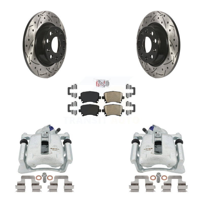 Transit Auto KCD-101272N Disc Brake Kit for 2009-2011 Volkswagen CC, Volkswagen Tiguan - Rear product image