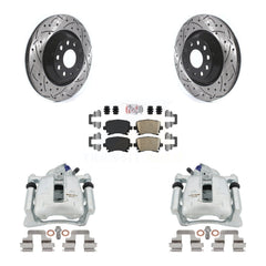 Transit Auto KCD-101273N Disc Brake Kit for 2009-2010 Volkswagen CC, Volkswagen Passat CC - Rear product image