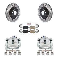 Transit Auto KCD-101274N Disc Brake Kit for 2009-2010 Volkswagen CC, Volkswagen Passat CC - Rear product image