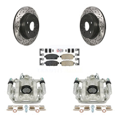 Transit Auto KCD-101281N Disc Brake Kit for 2011-2016 Chevrolet Cruze Limited, Chevrolet Cruze - Rear product image