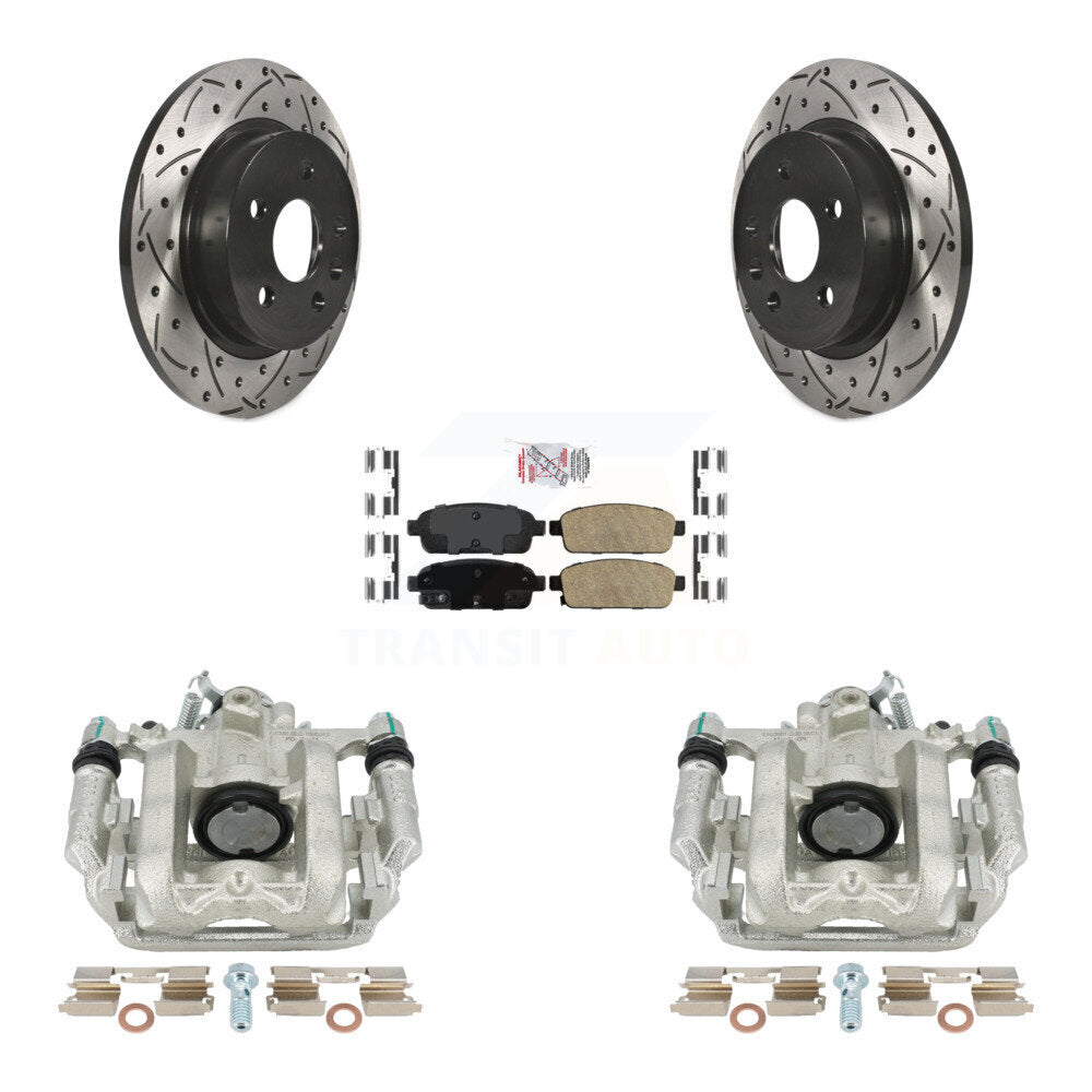 Transit Auto KCD-101282N Disc Brake Kit for 2011-2016 Chevrolet Cruze Limited, Chevrolet Cruze - Rear product image