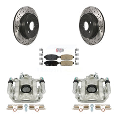 Transit Auto KCD-101282N Disc Brake Kit for 2011-2016 Chevrolet Cruze Limited, Chevrolet Cruze - Rear product image