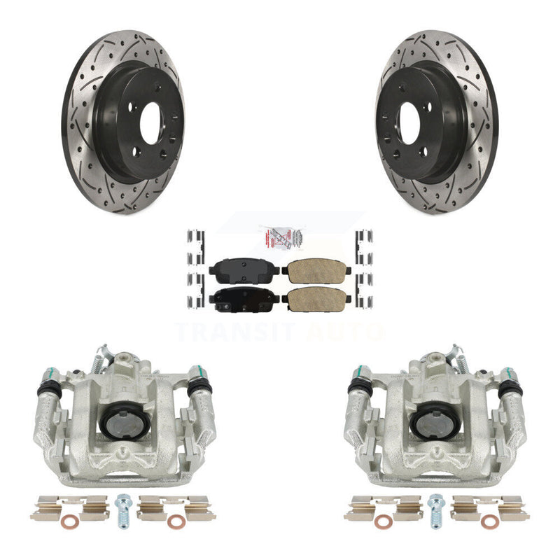 Transit Auto KCD-101282N Disc Brake Kit for 2011-2016 Chevrolet Cruze Limited, Chevrolet Cruze - Rear product image