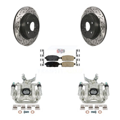 Transit Auto KCD-101286N Disc Brake Kit for 2013-2017 Chevrolet Sonic, Buick Encore, Chevrolet Trax - Rear product image