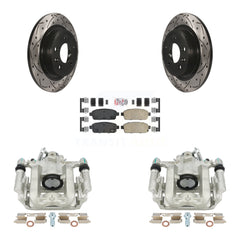 Transit Auto KCD-101287N Disc Brake Kit for 2011-2015 Cadillac ELR, Chevrolet Cruze, Chevrolet Orlando & more - Rear product image