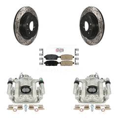 Transit Auto KCD-101288N Disc Brake Kit for 2011-2015 Cadillac ELR, Chevrolet Cruze, Chevrolet Orlando & more - Rear product image