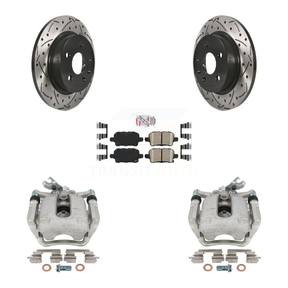 Transit Auto KCD-101289N Disc Brake Kit for 2016 Chevrolet Cruze - Rear product image