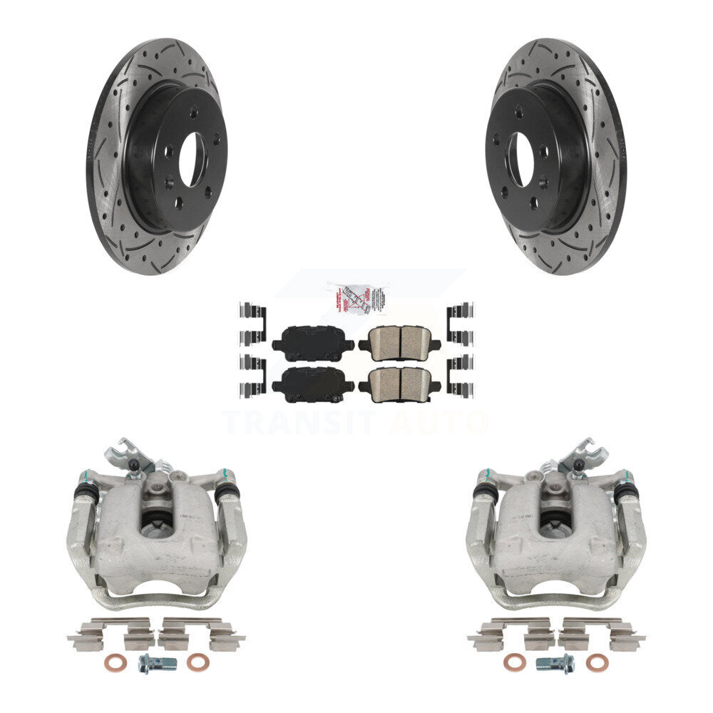 Transit Auto KCD-101290N Disc Brake Kit for 2016-2019 Chevrolet Cruze - Rear product image