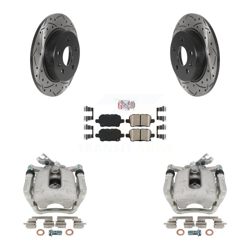 Transit Auto KCD-101290N Disc Brake Kit for 2016-2019 Chevrolet Cruze - Rear product image