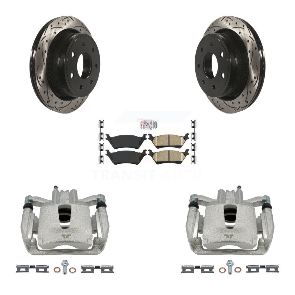 Transit Auto KCD-101291N Disc Brake Kit for 2012-2014 Ford F-150 - Rear product image