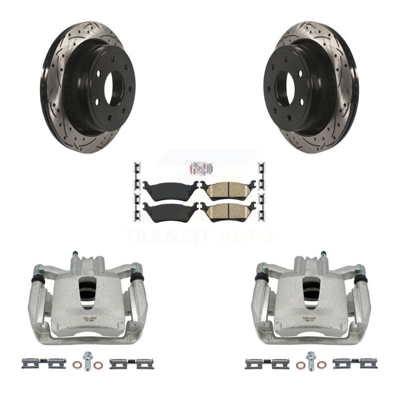 Transit Auto KCD-101291N Disc Brake Kit for 2012-2014 Ford F-150 - Rear product image