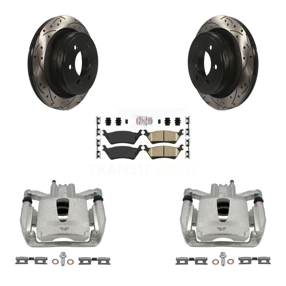 Transit Auto KCD-101295N Disc Brake Kit for 2012-2020 Ford F-150 - Rear product image