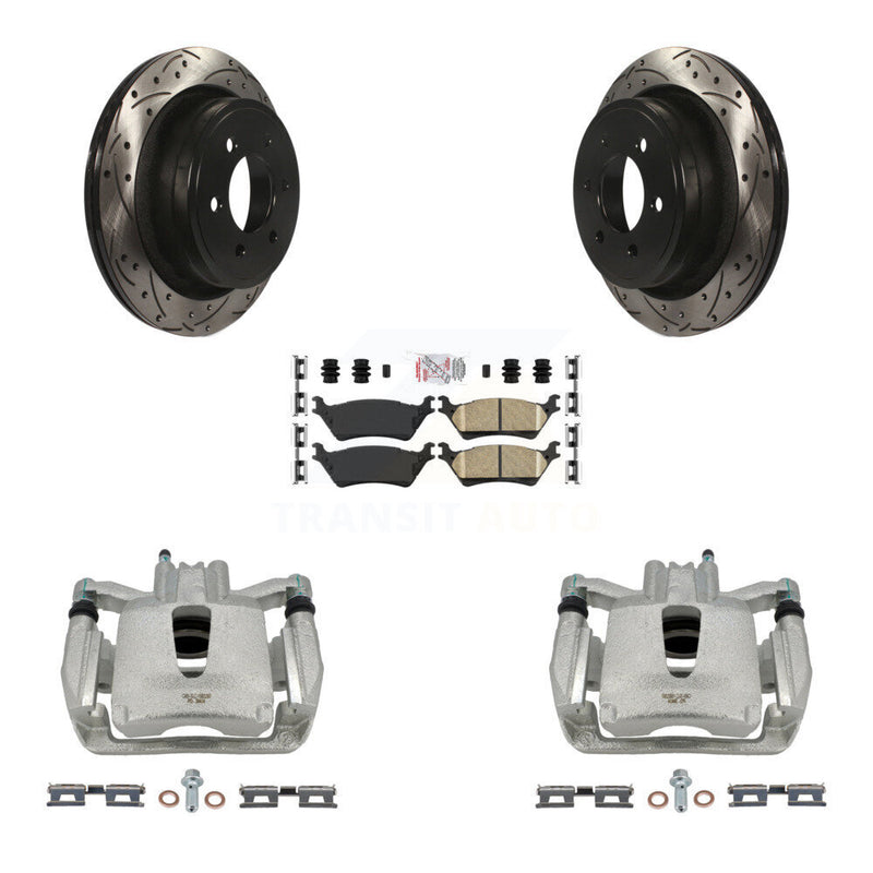 Transit Auto KCD-101295N Disc Brake Kit for 2012-2020 Ford F-150 - Rear product image