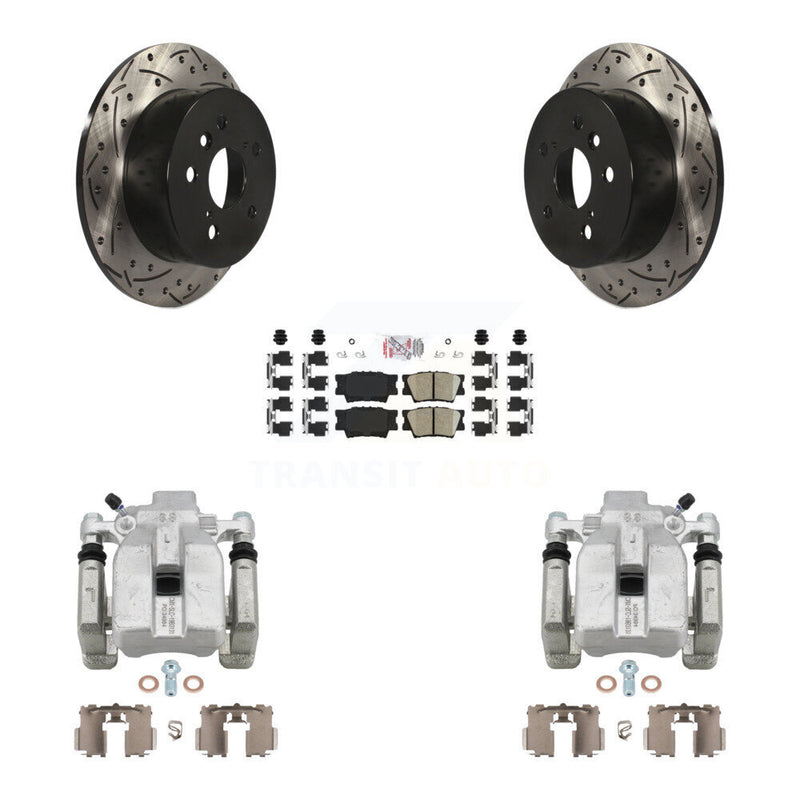 Transit Auto KCD-101299N Disc Brake Kit for 2007-2012 Lexus ES350, Toyota Camry, Toyota Avalon - Rear product image