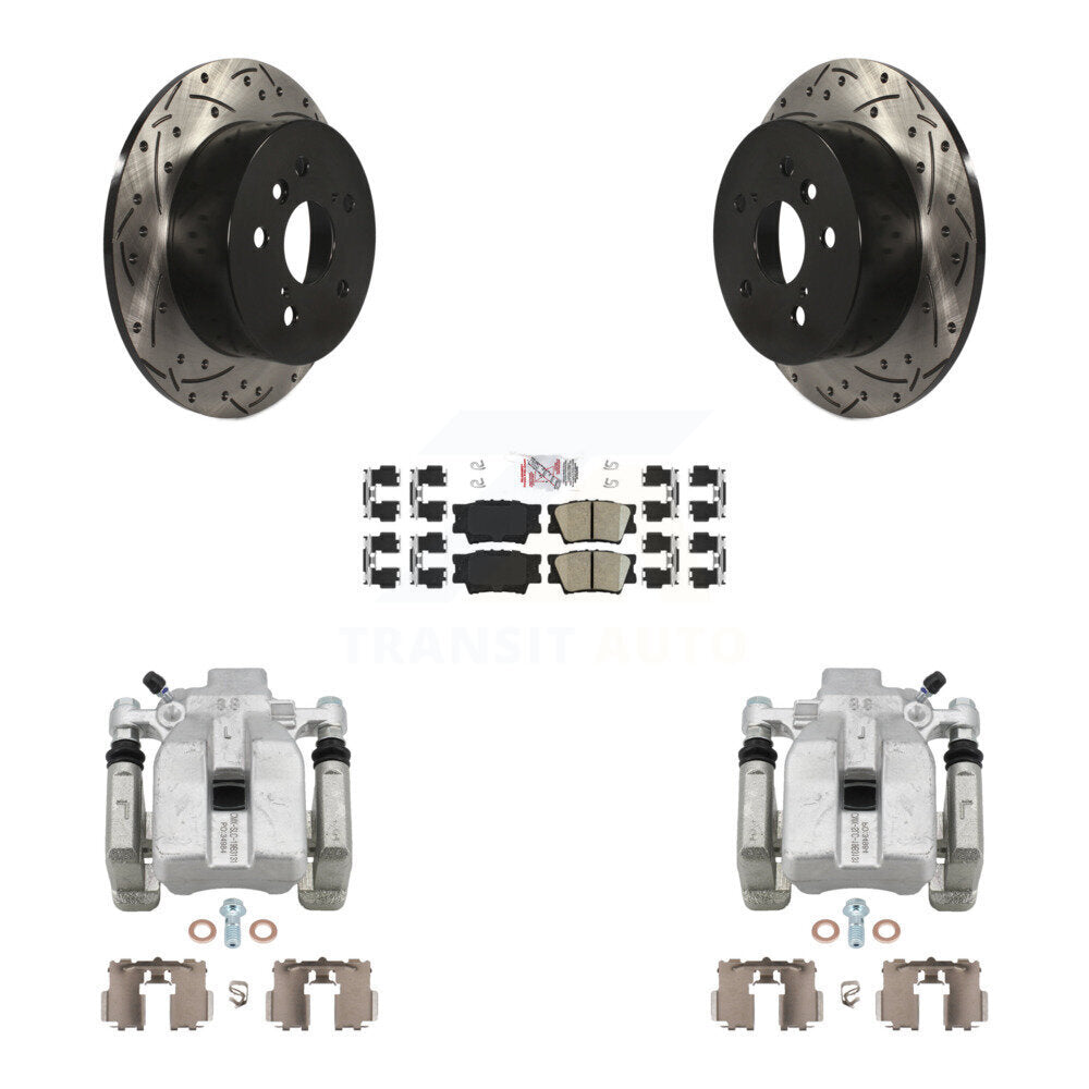 Transit Auto KCD-101300N Disc Brake Kit for 2007-2012 Lexus ES350, Toyota Camry, Toyota Avalon - Rear product image