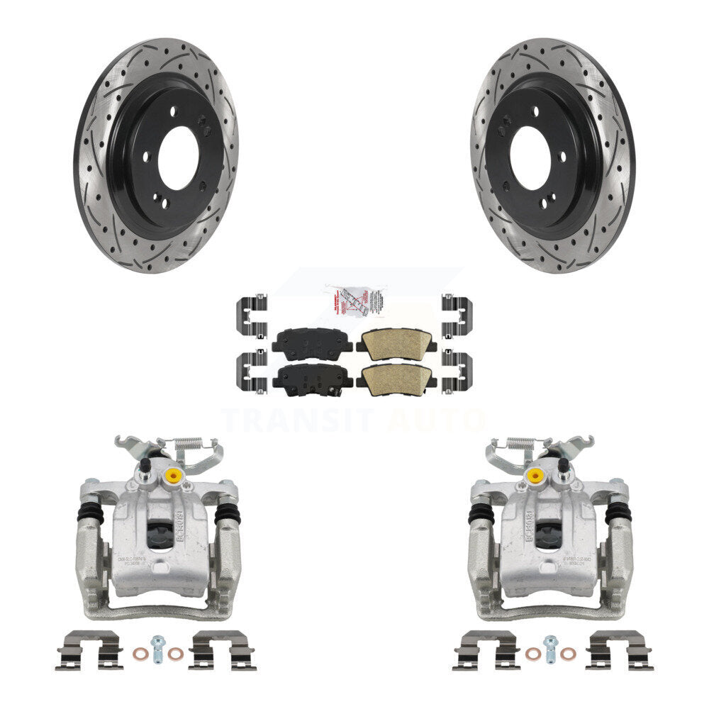 Transit Auto KCD-101303N Disc Brake Kit for 2017-2019 Kia Niro, Hyundai Ioniq - Rear product image