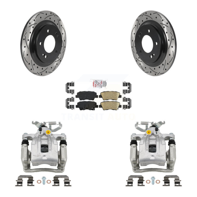 Transit Auto KCD-101303N Disc Brake Kit for 2017-2019 Kia Niro, Hyundai Ioniq - Rear product image