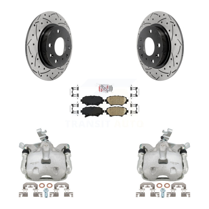 Transit Auto KCD-101307N Disc Brake Kit for 2014-2016 Mazda 3, Mazda 3 Sport - Rear product image