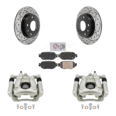 Transit Auto KCD-101310N Disc Brake Kit for 2017-2018 Mazda 3, Mazda 3 Sport - Rear product image