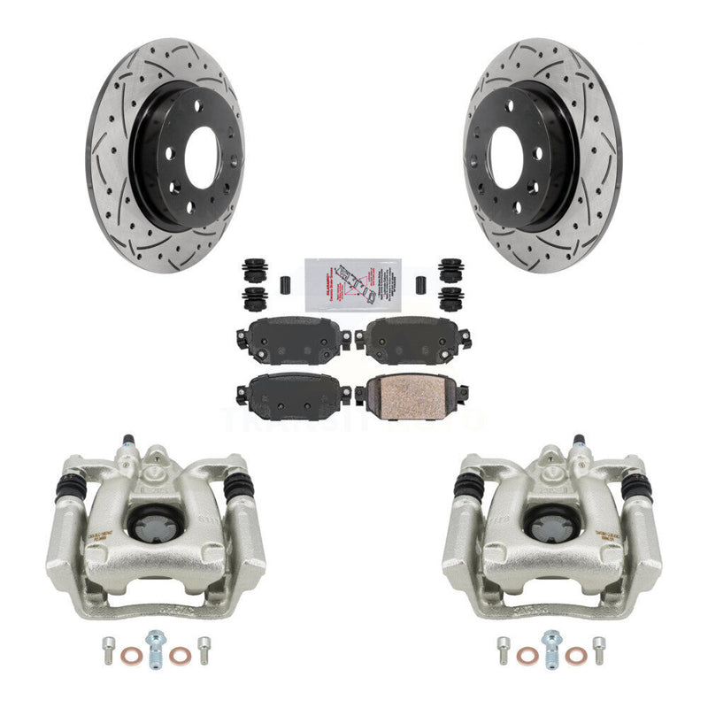 Transit Auto KCD-101311N Disc Brake Kit for 2017-2018 Mazda 3, Mazda 3 Sport - Rear product image