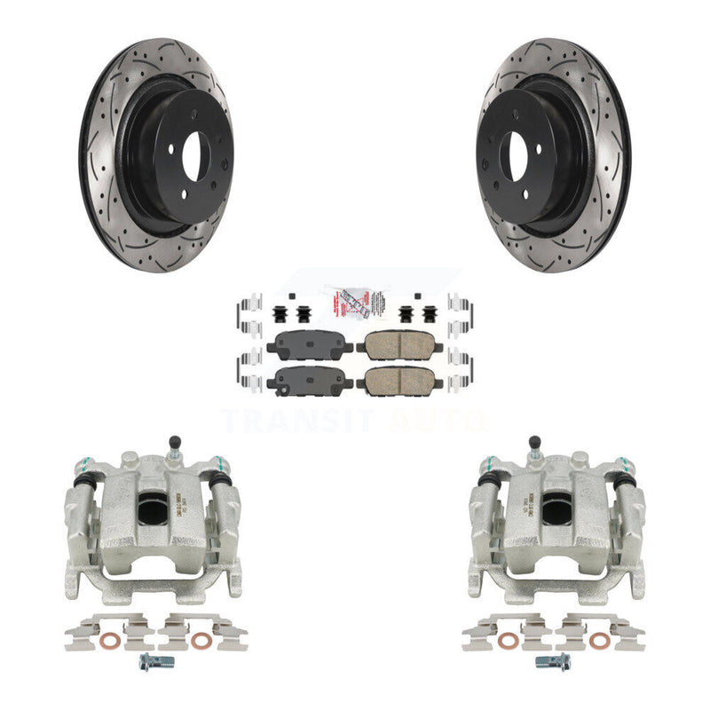 Transit Auto KCD-101318N Disc Brake Kit for 2010-2013 INFINITI G37 - Rear product image