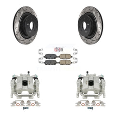 Transit Auto KCD-101319N Disc Brake Kit for 2010-2013 INFINITI G37 - Rear product image