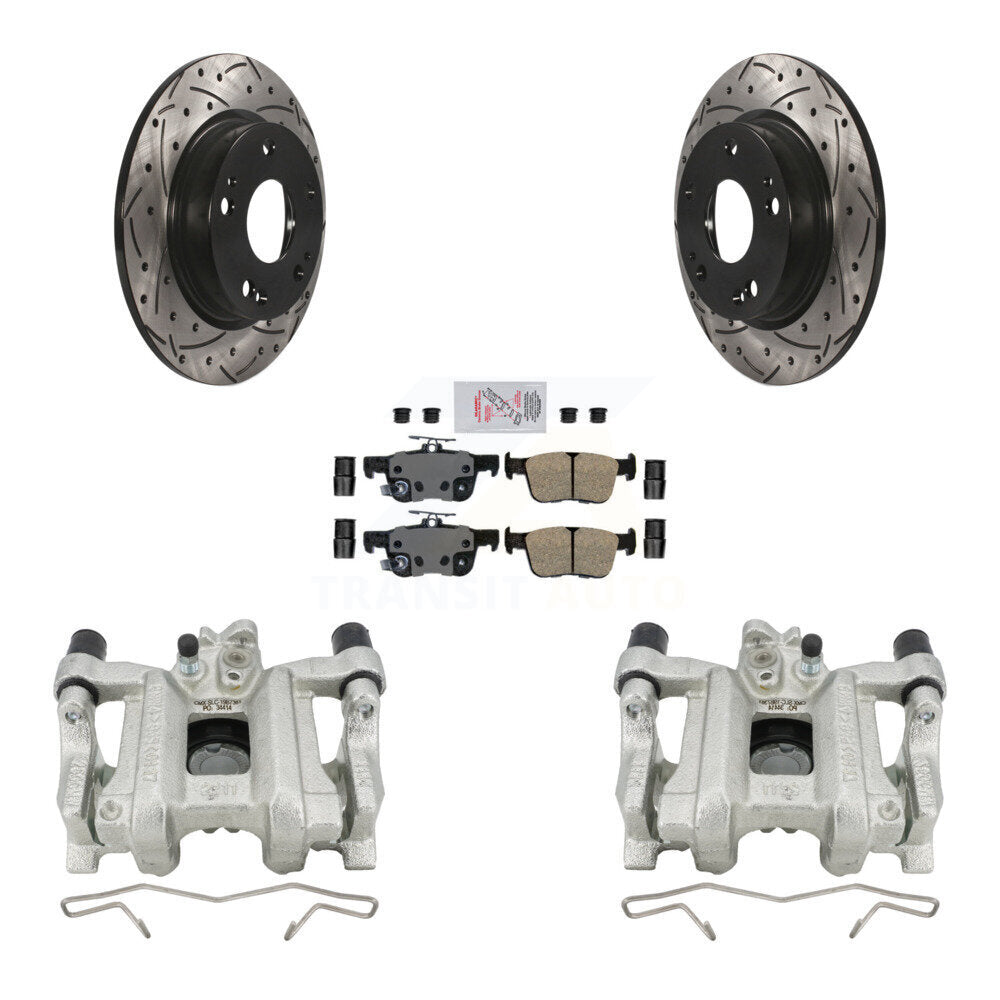 Transit Auto KCD-101321N Disc Brake Kit for 2019-2022 Honda Civic, Honda Insight - Rear product image