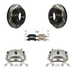 Transit Auto KCD-101323N Disc Brake Kit for 2005-2020 GMC Savana 2500, Chevrolet Express 2500, Chevrolet Express 3500 & more - Rear product image
