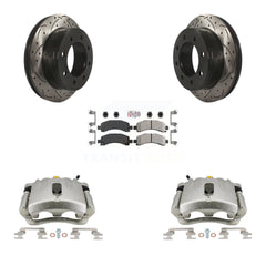 Transit Auto KCD-101326N Disc Brake Kit for 2003-2018 Chevrolet Express 2500, GMC Savana 2500, Chevrolet Express 3500 & more - Rear product image