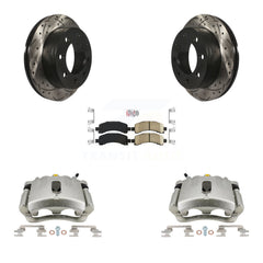 Transit Auto KCD-101327N Disc Brake Kit for 2007-2014 Chevrolet Express 3500, GMC Savana 3500, Chevrolet Express 2500 & more - Rear product image