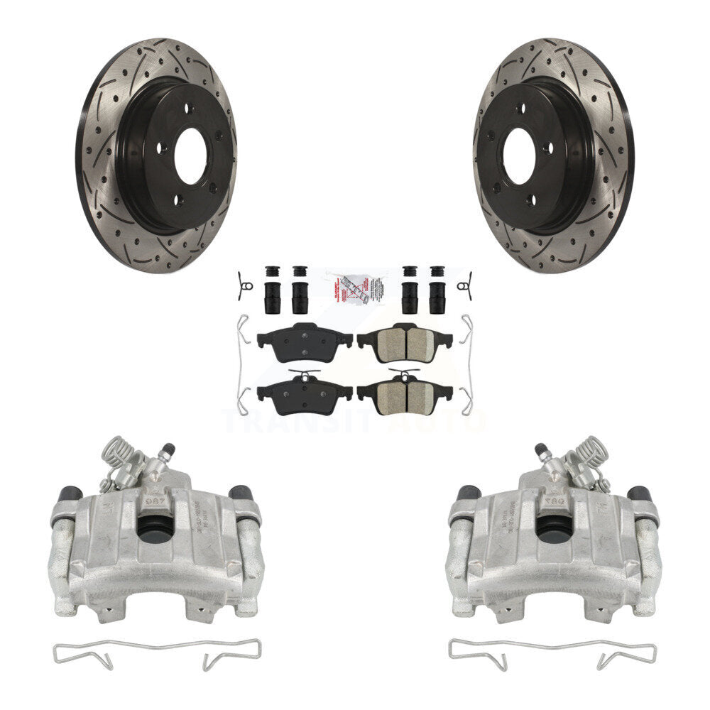 Transit Auto KCD-101330N Disc Brake Kit for 2012-2018 Ford Focus - Rear product image