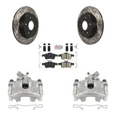 Transit Auto KCD-101330N Disc Brake Kit for 2012-2018 Ford Focus - Rear product image